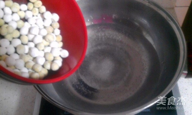 双色小汤圆的做法