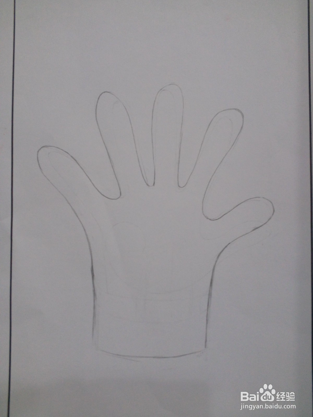 漂亮的手掌画