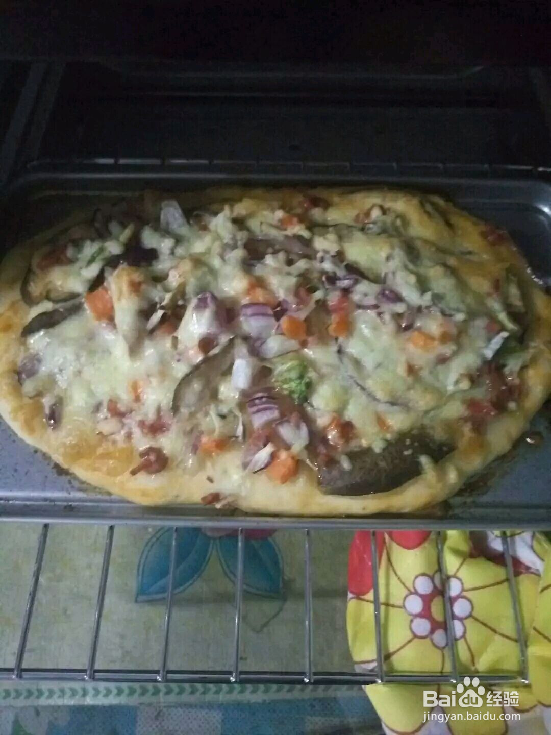 家庭简易牛肉披萨的做法