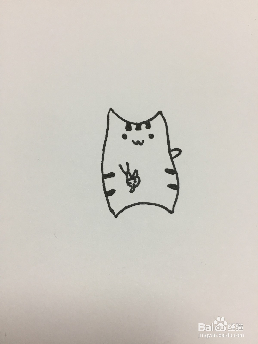 猫咪的可爱画法