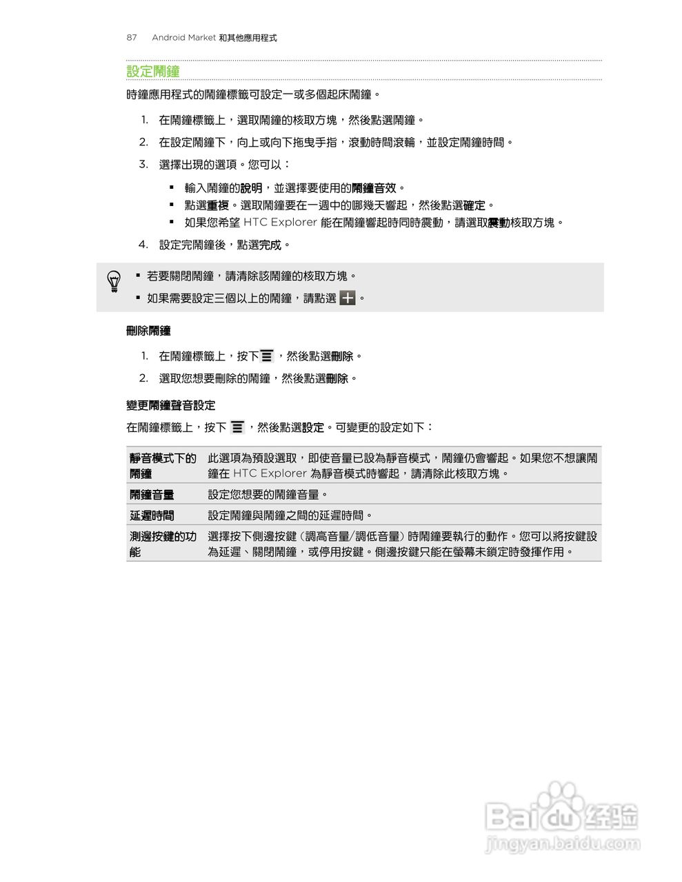 多普达HTC Explorer A310e手机使用说明书:[9]