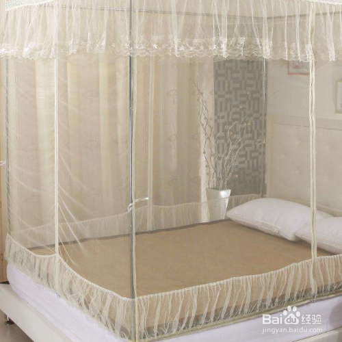 上铺没有支架怎么装蚊帐