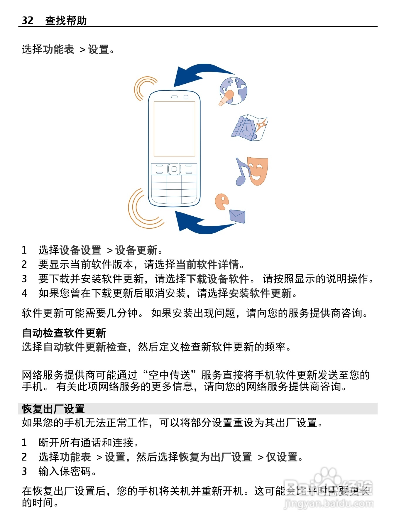 诺基亚Nokia C2-05手机使用说明书:[4]