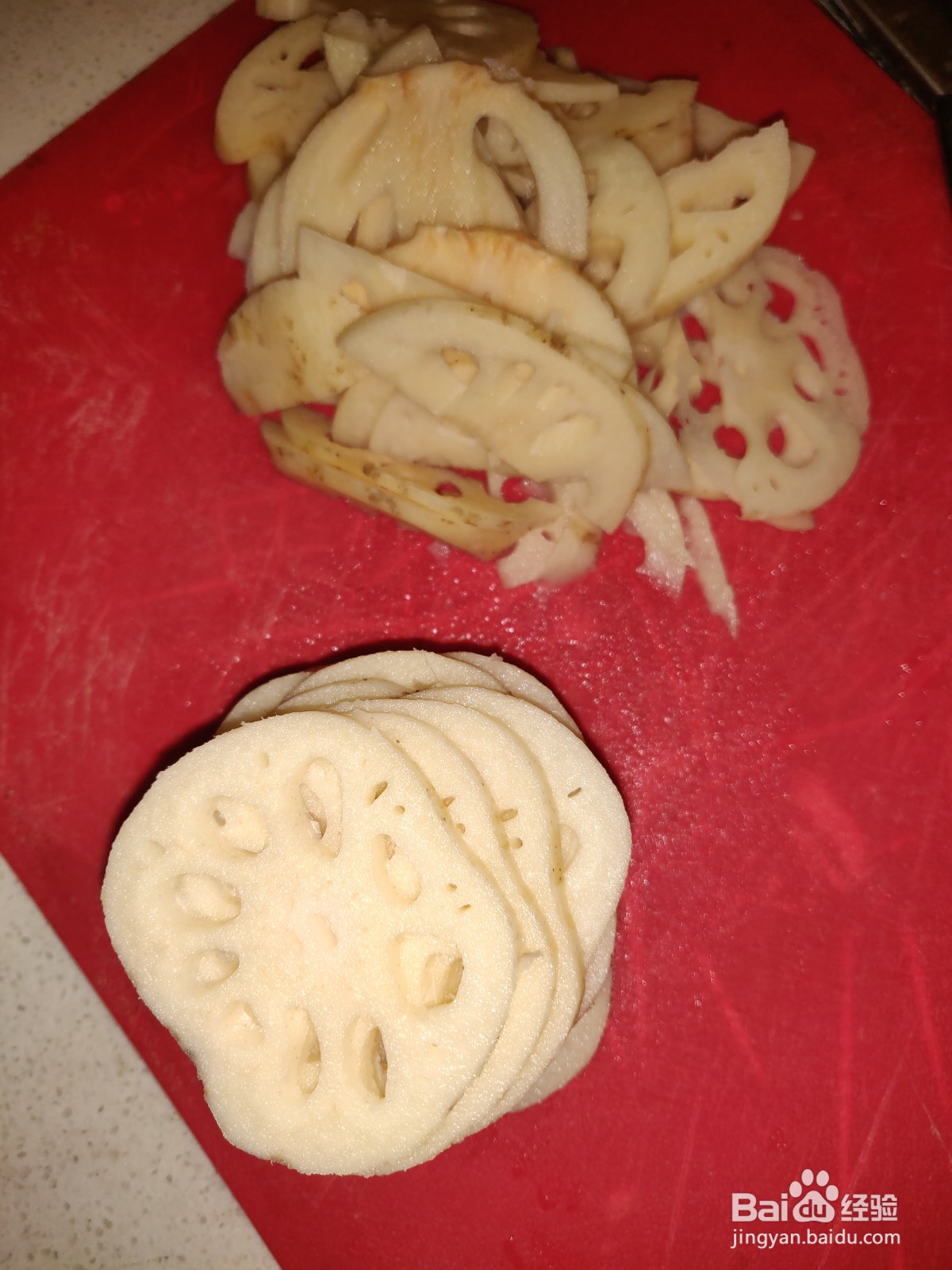 鸡蛋肉末莲藕饼