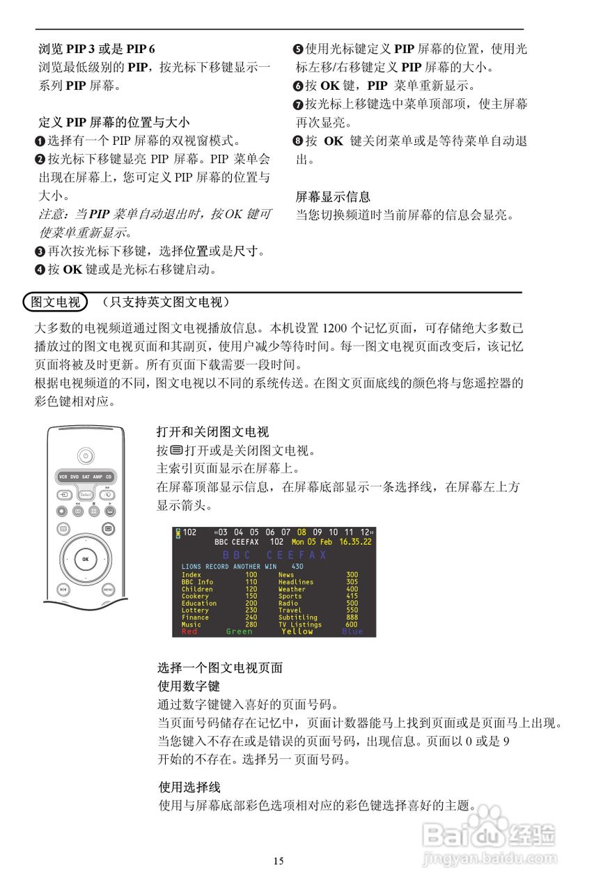 Philip飞利浦34PT9493电视说明书:[2]