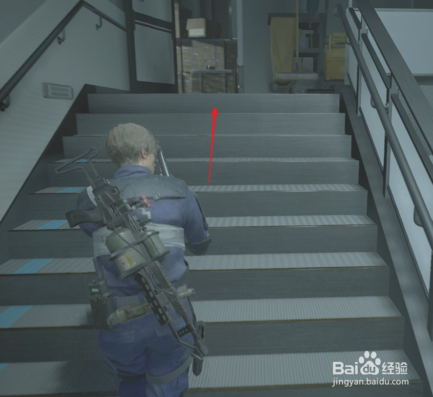 生化2重制版里昂里关攻略70:返回东区大堂