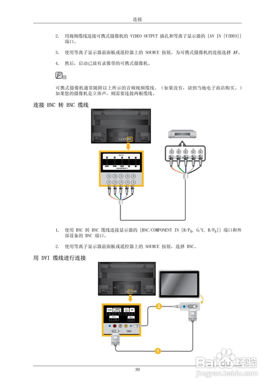 三星P63FP液晶显示器使用说明书:[4]