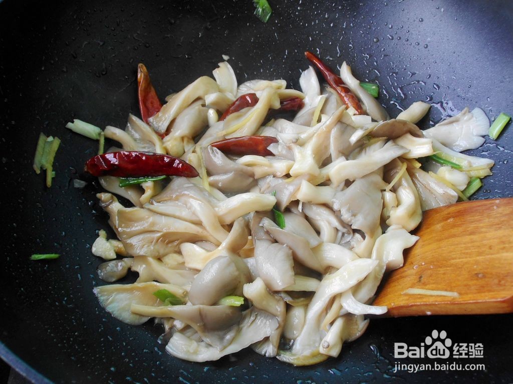 素炒平菇的简单做法