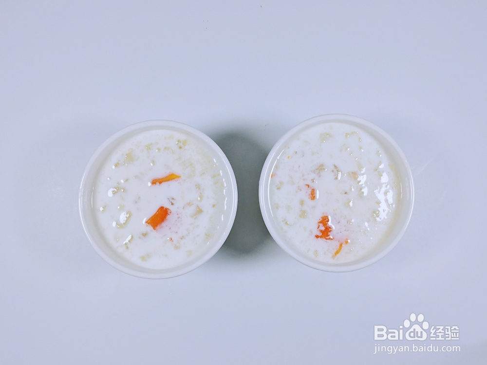 一个人做木瓜炖雪蛤