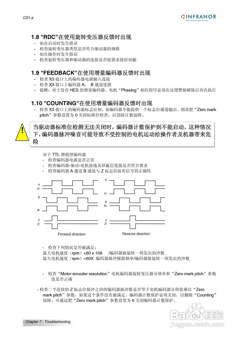 瑞诺通用型交流伺服驱动器CD1-A系列操作手册:[5]