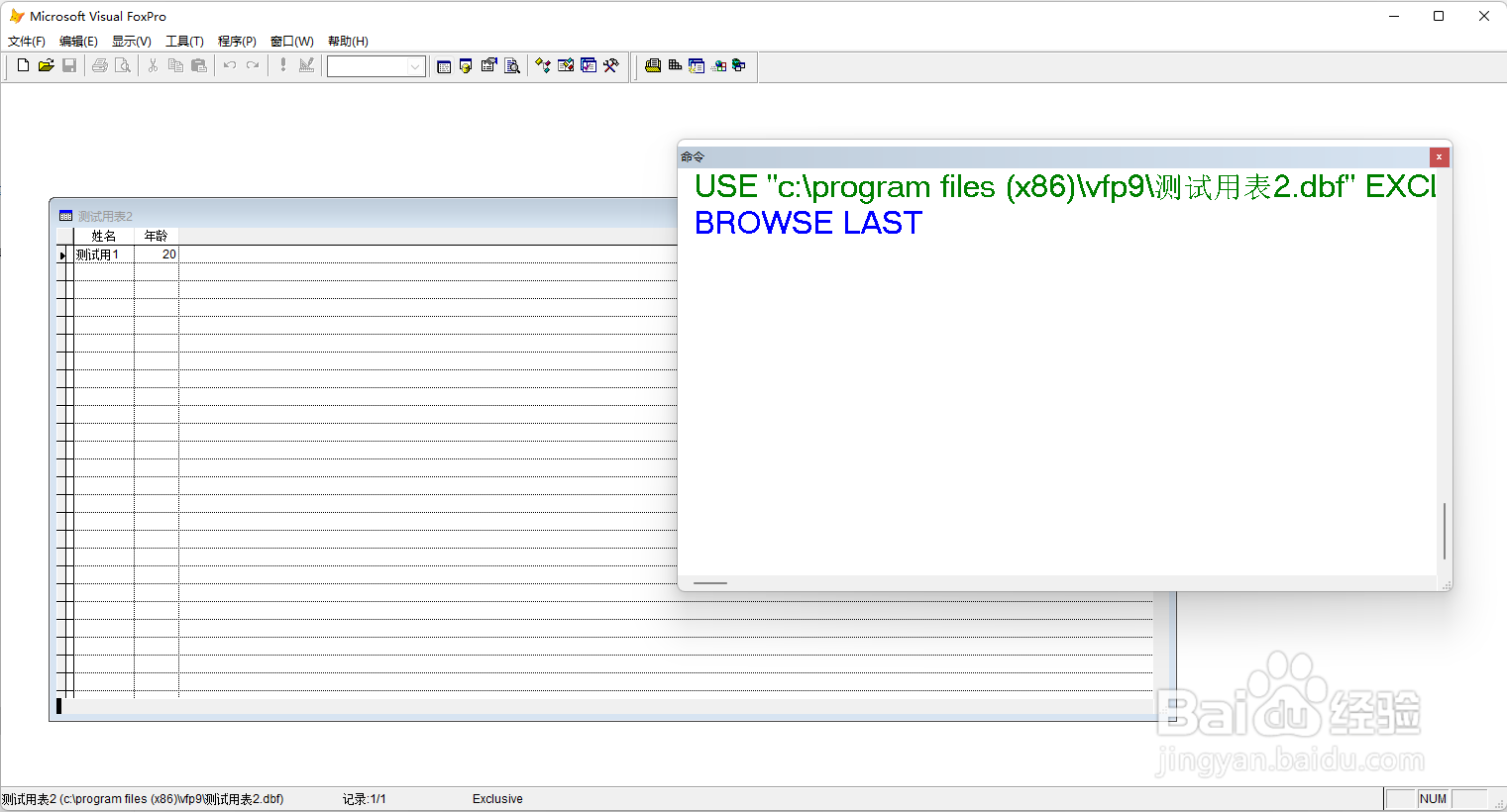 VF9.0复制表命令