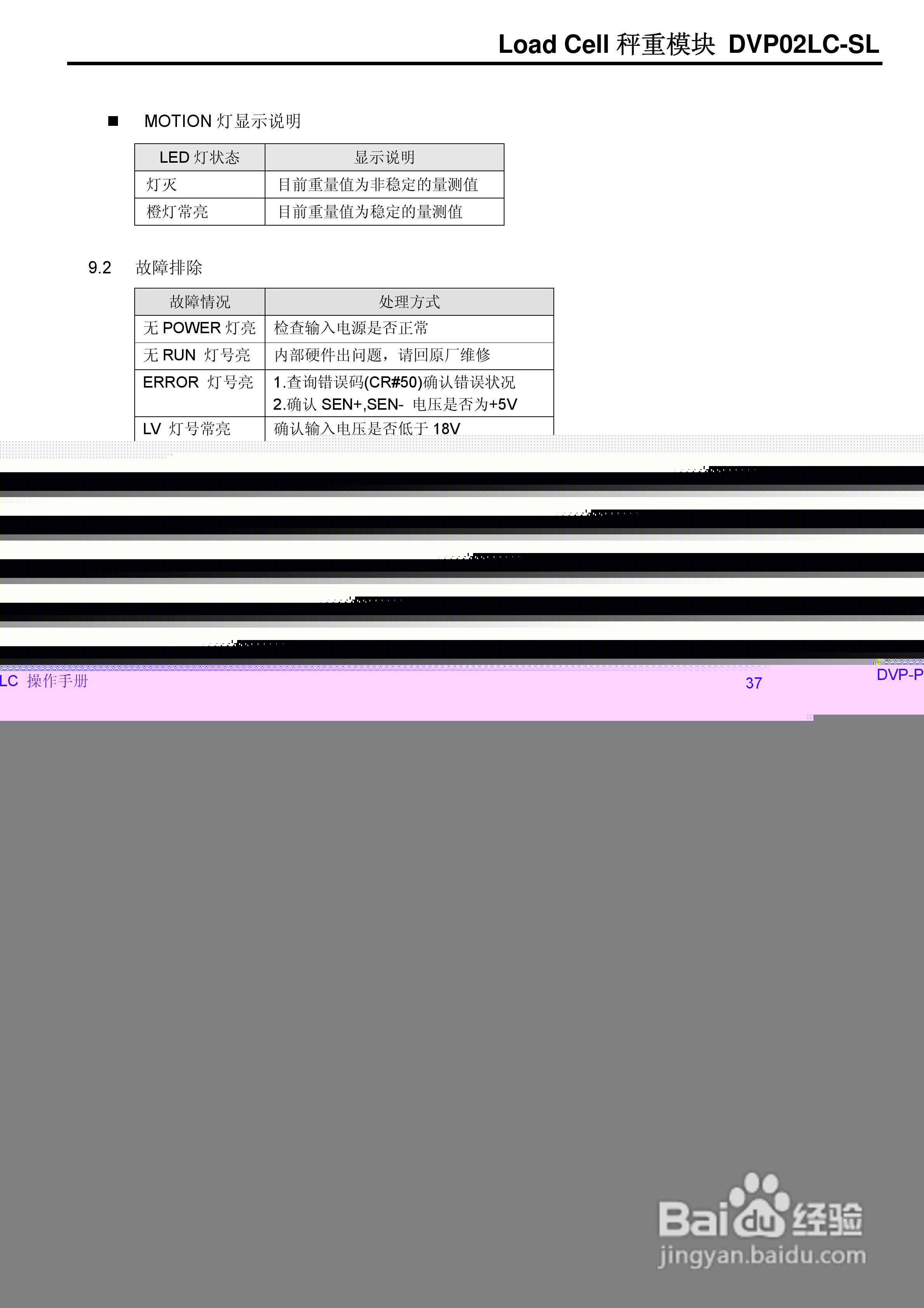 台达DVP02LC-SL Load Cell秤重模組操作手冊:[4]