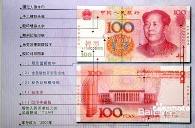 教你分辨真假纸币