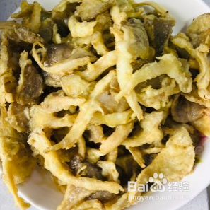 椒盐蘑菇-超好吃的下酒菜