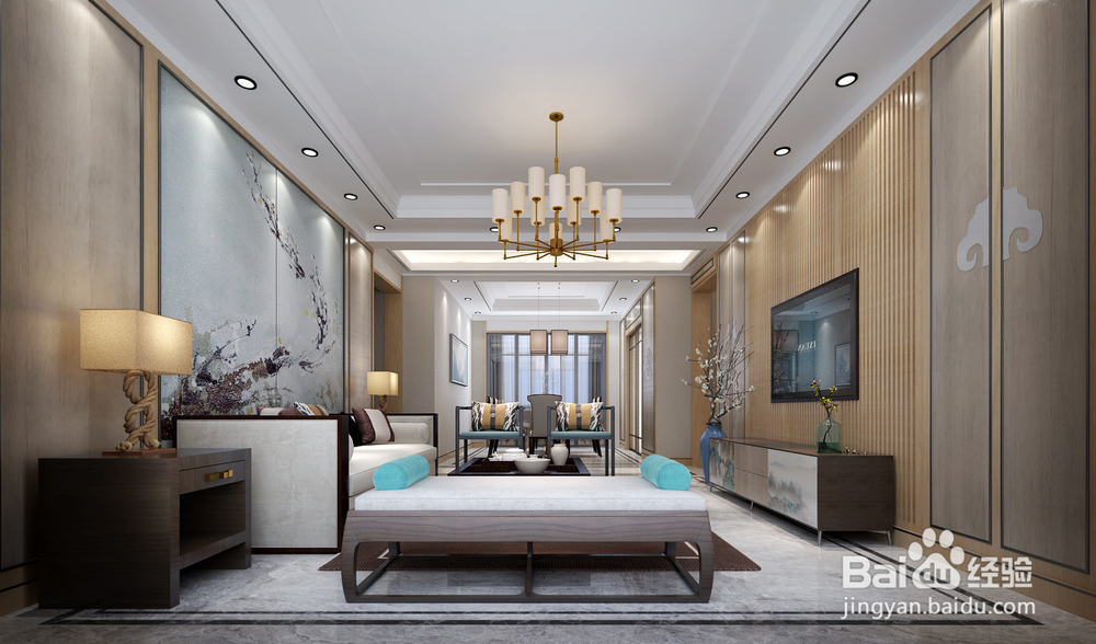 广视花园装修案例效果图