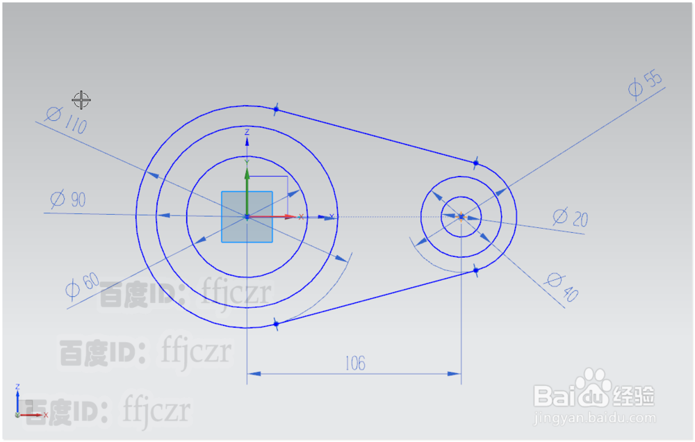 合理使用UG的拉伸选项创建模型--轴承套
