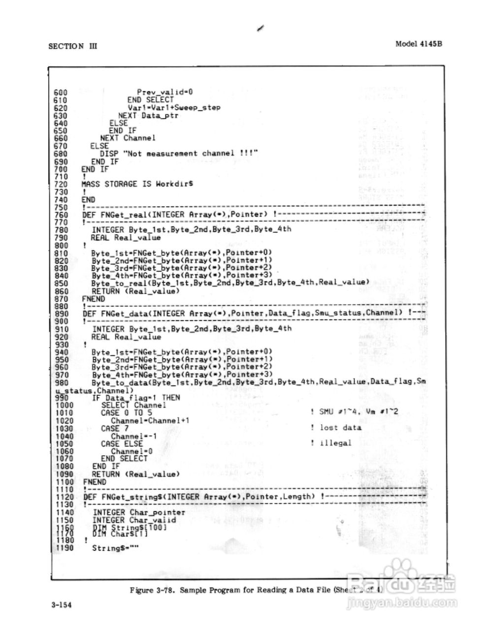 HP 4145B仪器用户使用手册:[19]