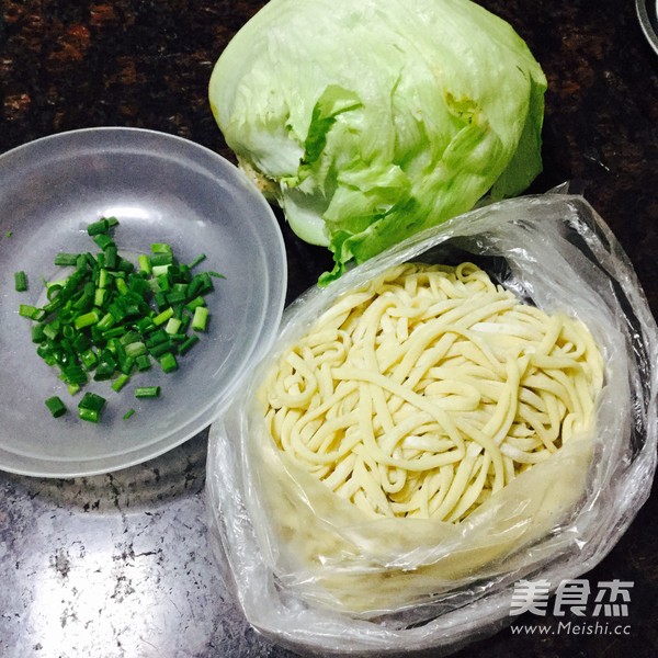 酱醋蛋拌面的做法