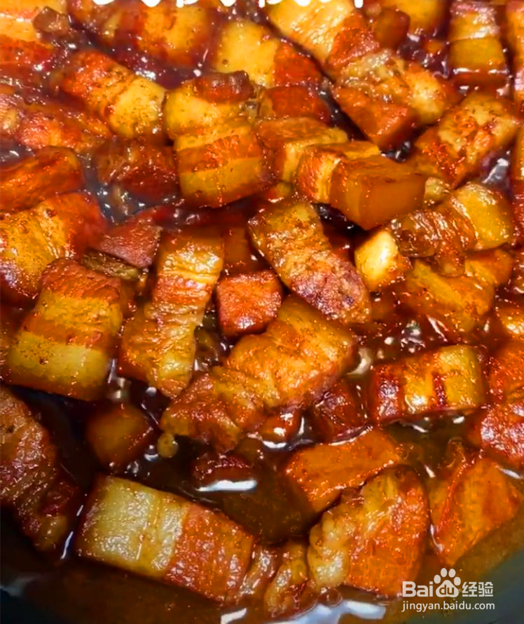 红烧肉这样子做特别好吃哦