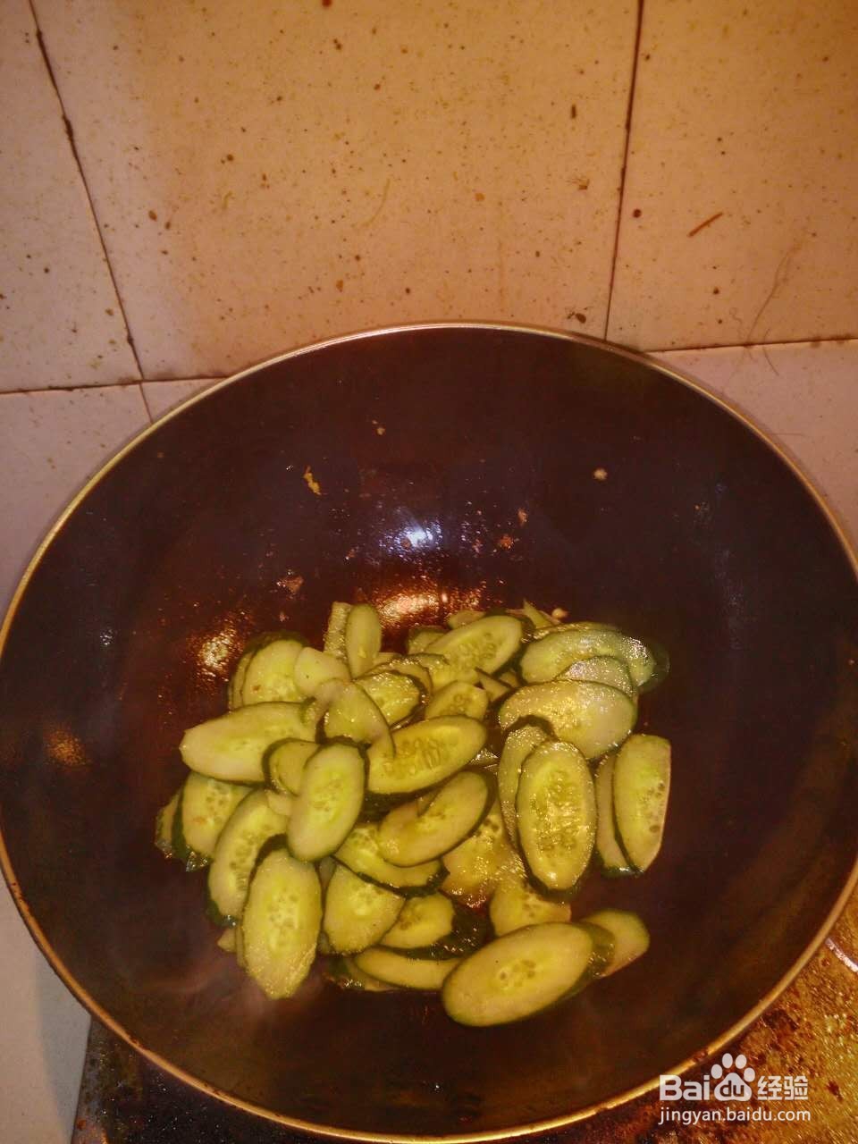 简单美味的家常青瓜炒鸡蛋