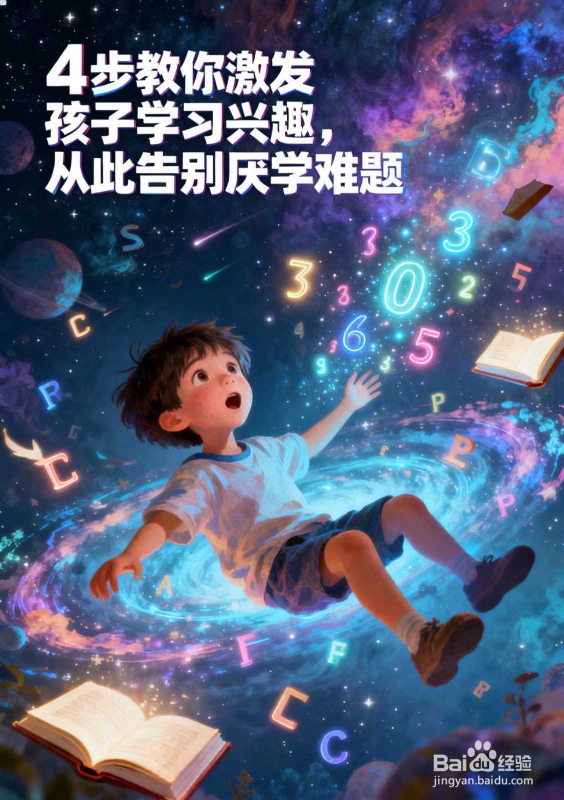 4 步教你激发孩子学习兴趣，从此告别厌学难题