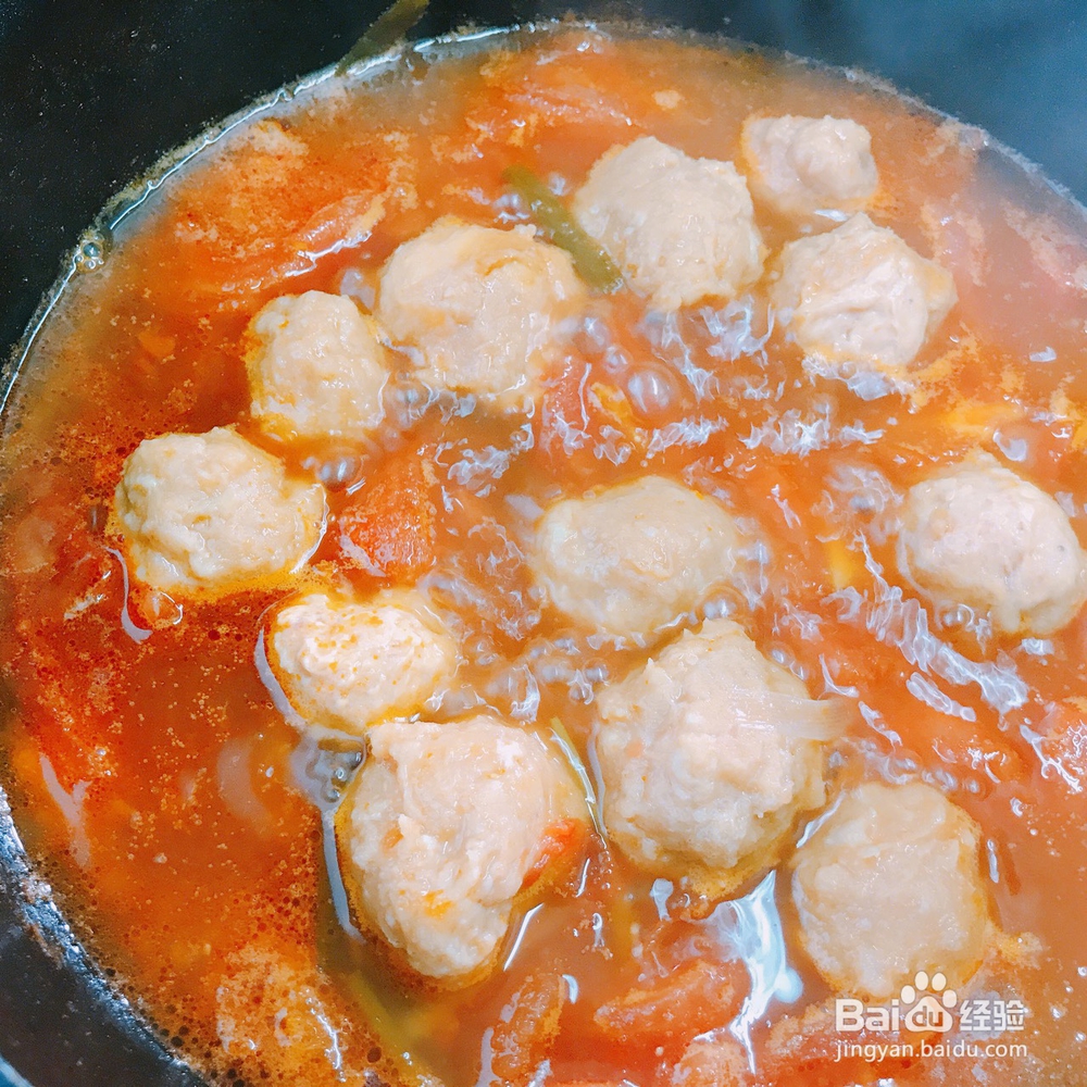 红果家教你做茄汁鸡肉小丸子