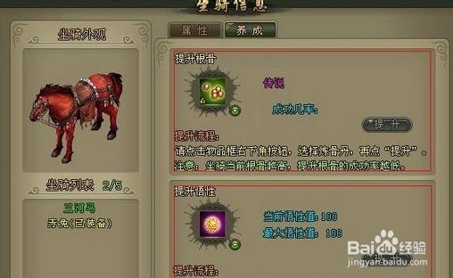 《满江红》坐骑系统解析