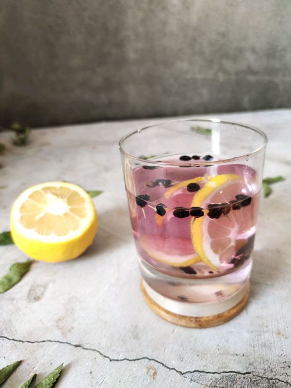 解暑滋补黑枸杞雪耳饮