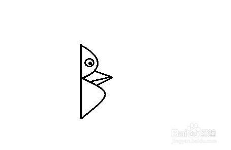 简笔画-如何画创意小鸟的简笔画
