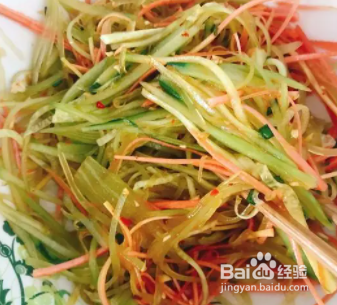 如何做凉拌三丝