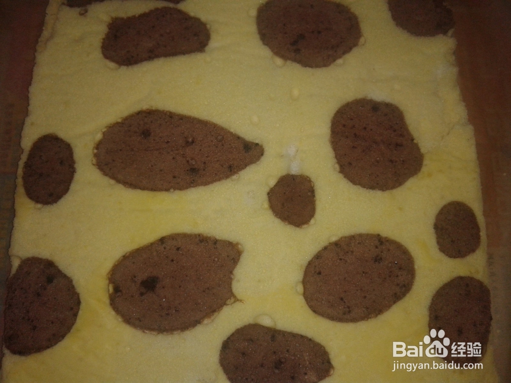 奶牛蛋糕卷的做法