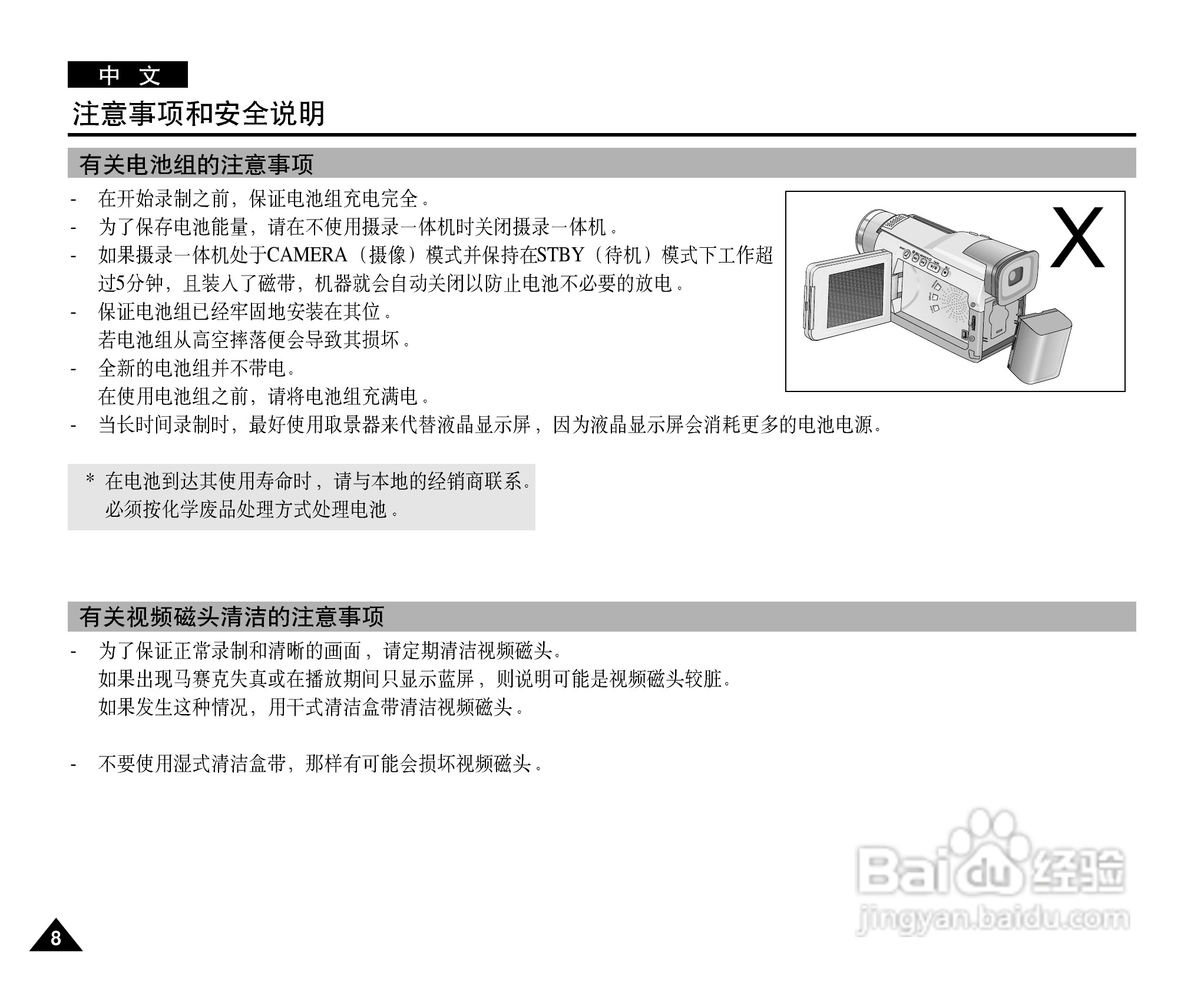 三星VP-D21数字摄录一体机用户说明书:[1]
