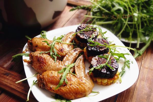 黑椒玉米烧鸡翅