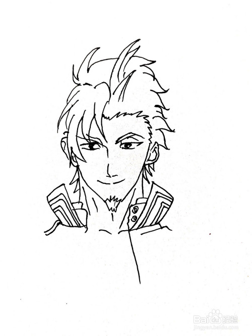 终结的炽天使系列之五士典人简笔画