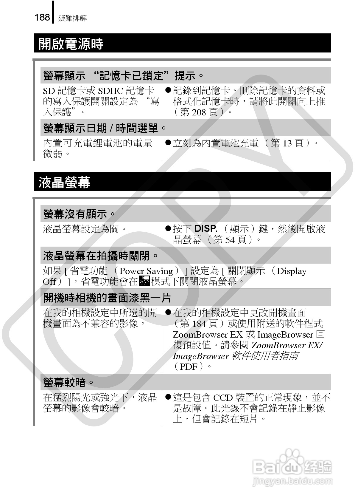 Canon 960IS 数码相机使用说明书:[19]