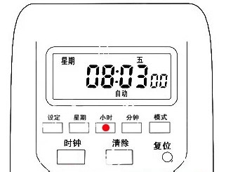 电子定时器技巧：[1]定时器有哪些功能键？