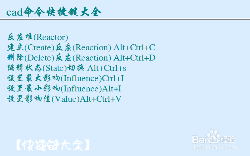 autocad快捷键命令大全整理：[2]