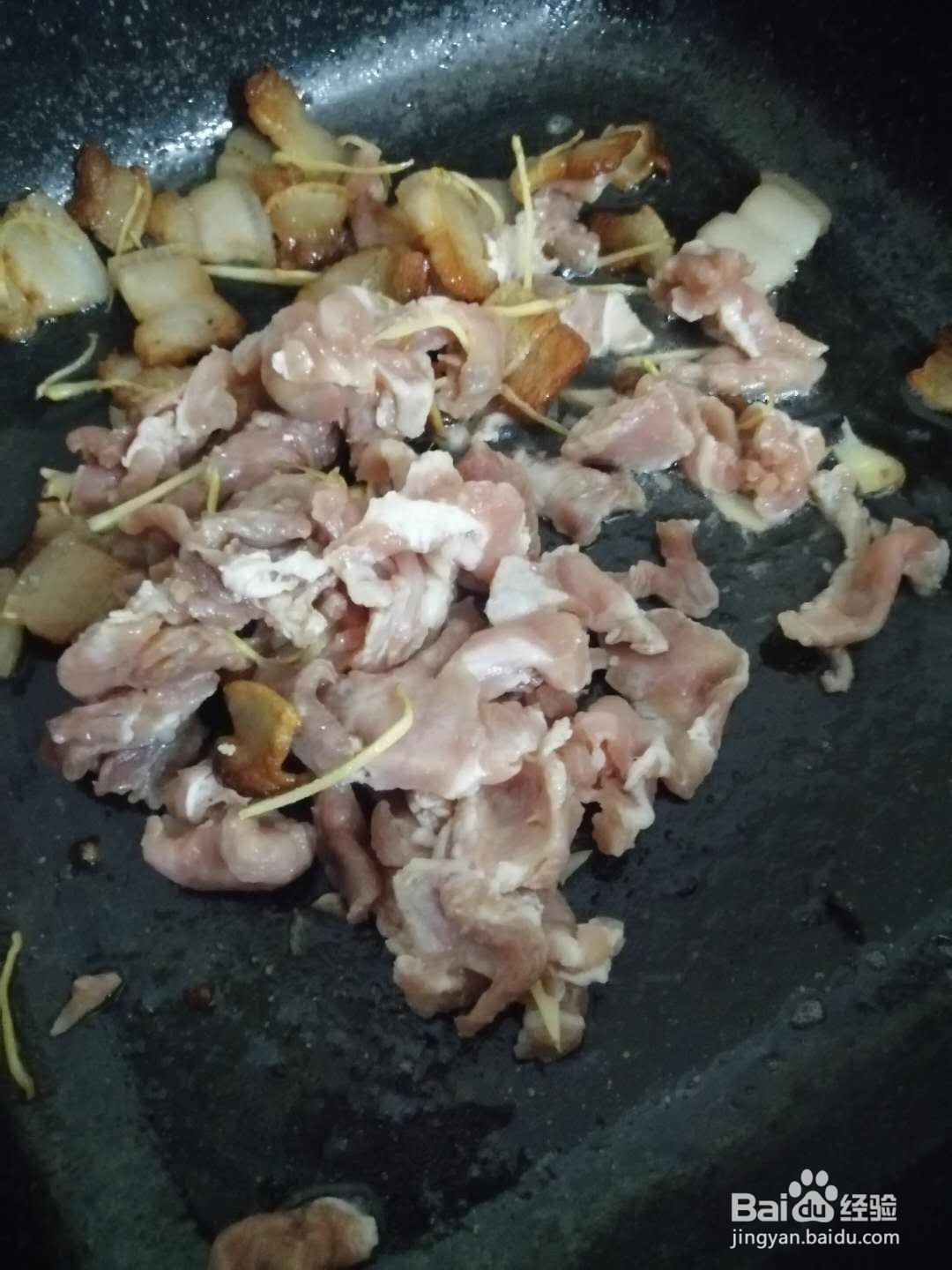 土豆丝青椒炒肉