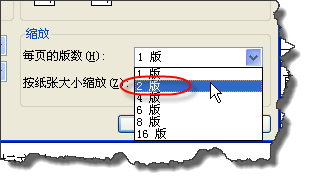 使用Word缩放打印快速打印双面小册子或整页打印