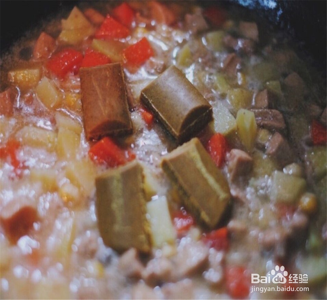 清甜软糯—玉米咖喱饭