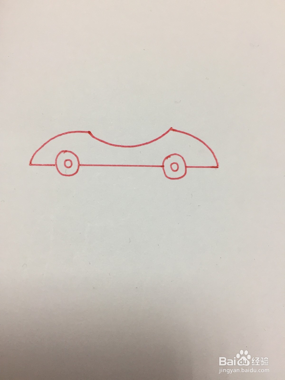 简笔画:小汽车的画法
