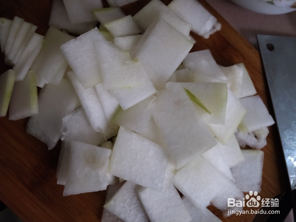 麻辣冬瓜的家常菜怎么做