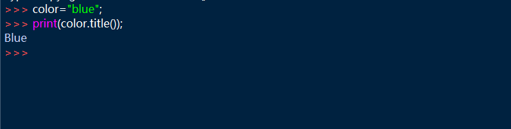 如何利用python语言方法title对字符进行操作