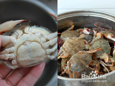 清蒸螃蟹的做法