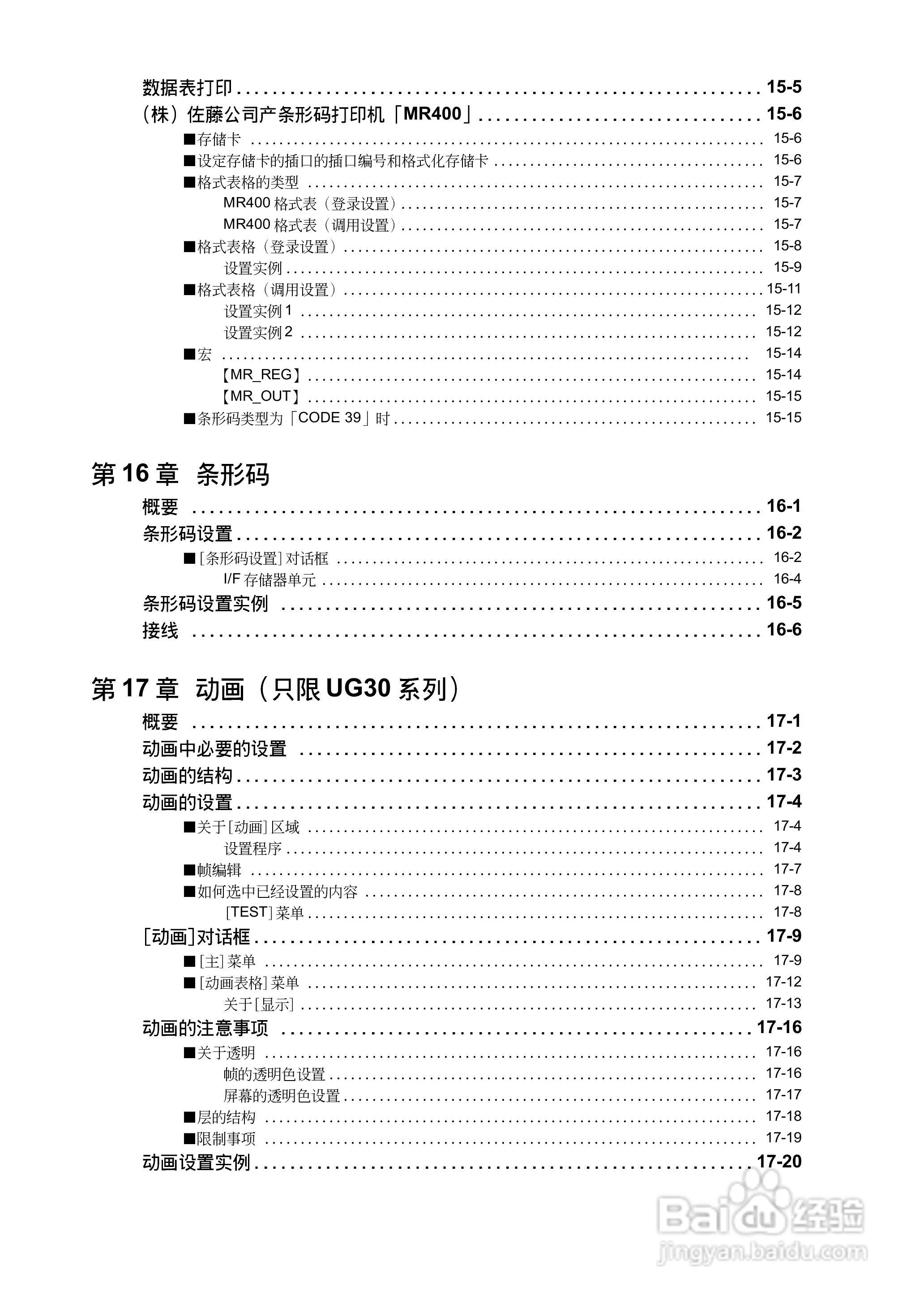 松下UG420H-E变频器使用说明书:[3]