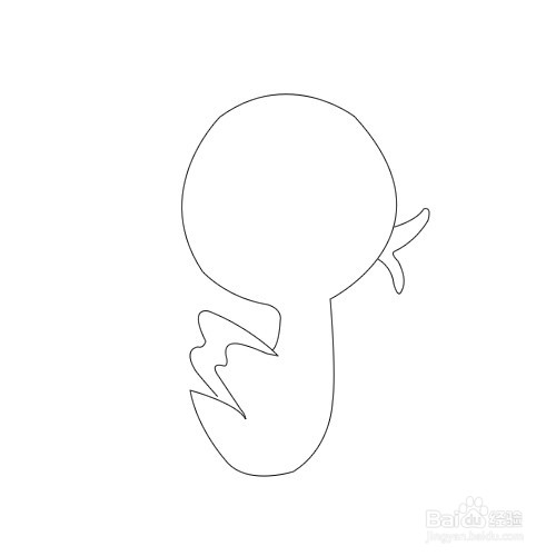 如何画小鸭子简笔画