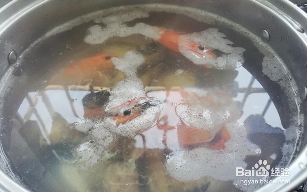 小杨私房菜-泥鳅青娥菌菇虾面