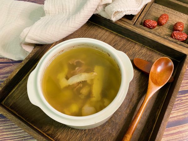 猪心百合莲子汤