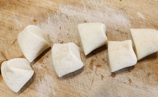 又见韭菜鸡蛋水煎包