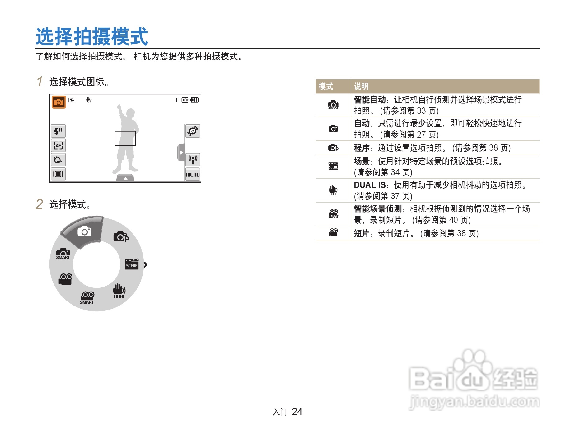 三星ST5500数码相机使用说明书:[3]